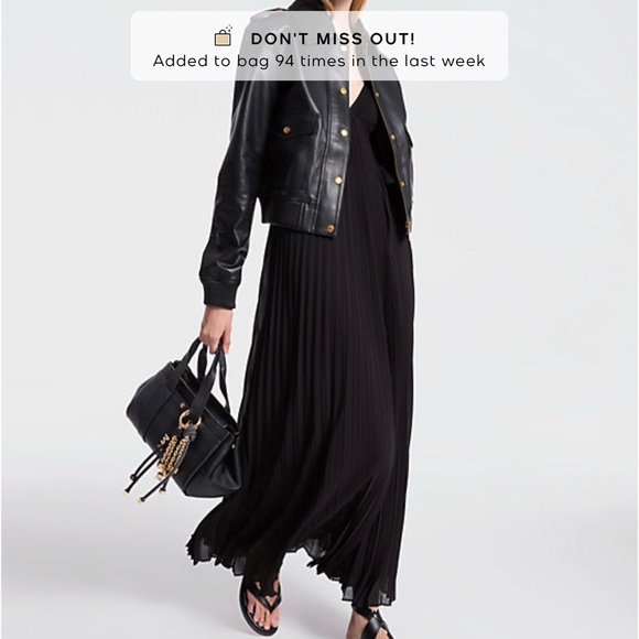 Michael Kors Black Romee Tote - Picture 7 of 9